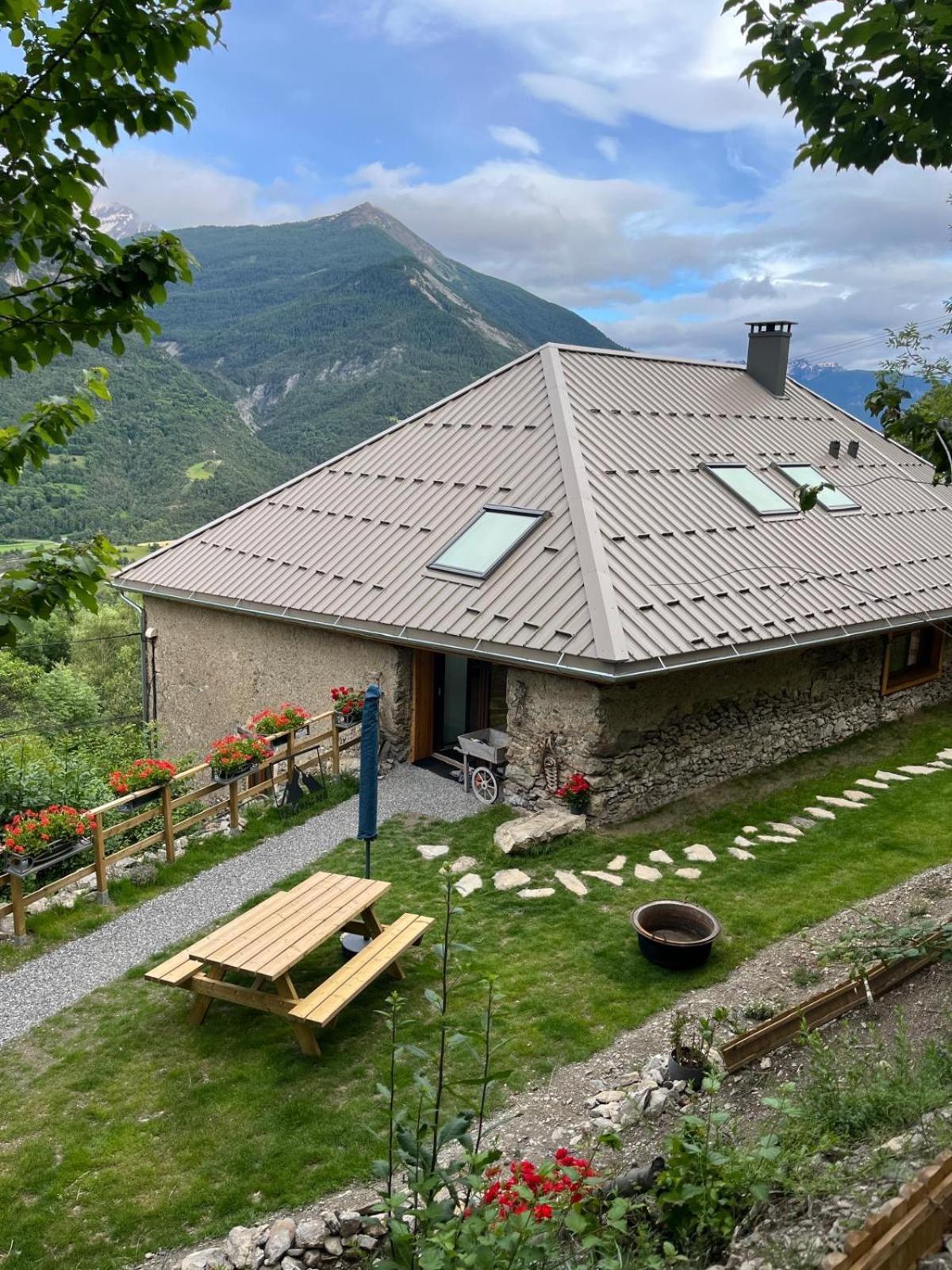 Le Couleau Acomodação com café da manhã Chateauroux-les-Alpes Exterior foto